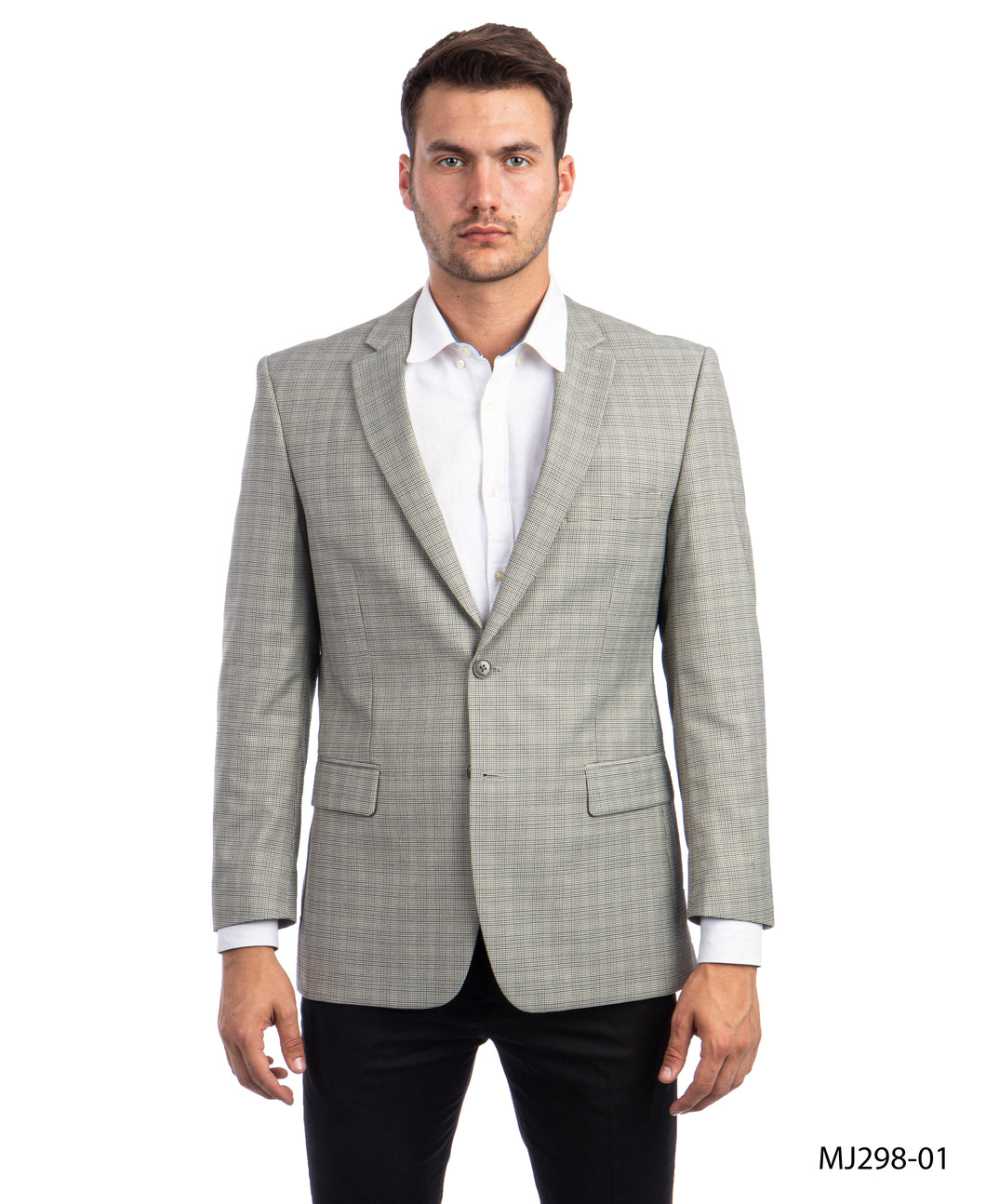 Black / Tan Tazio Sports Coat Dinner Jackets