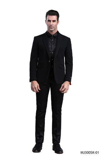 Black Tazio Sports Coat Dinner Jackets