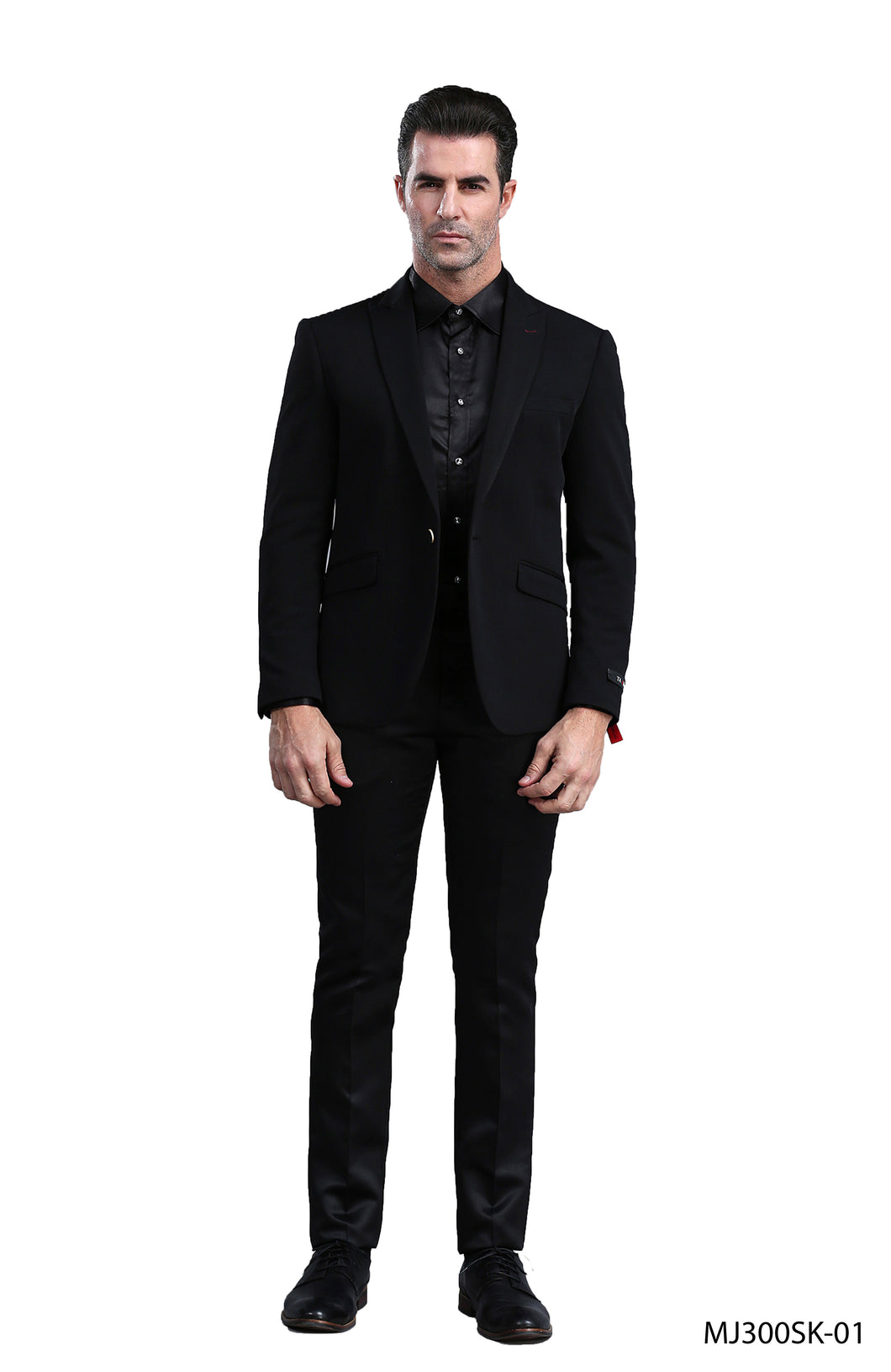 Black Tazio Sports Coat Dinner Jackets