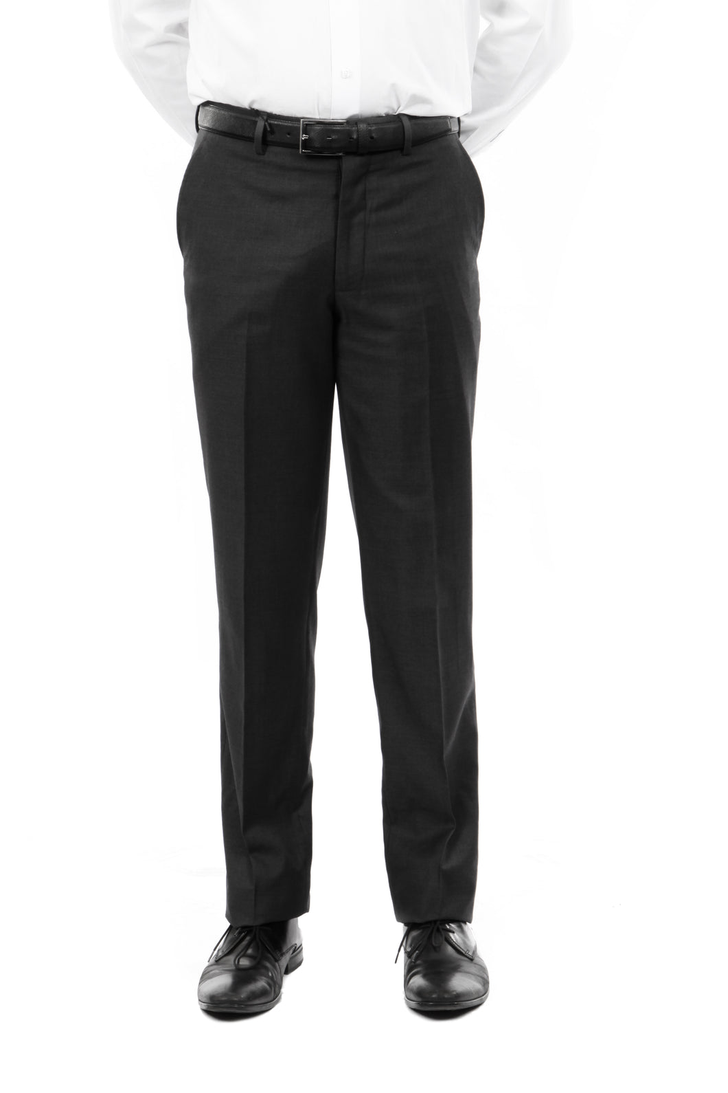 Men's Tazio Slim Fit Black Stretch Dress Pants