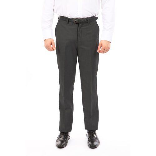 Men's Tazio Slim Fit Grey Stretch Dress Pants