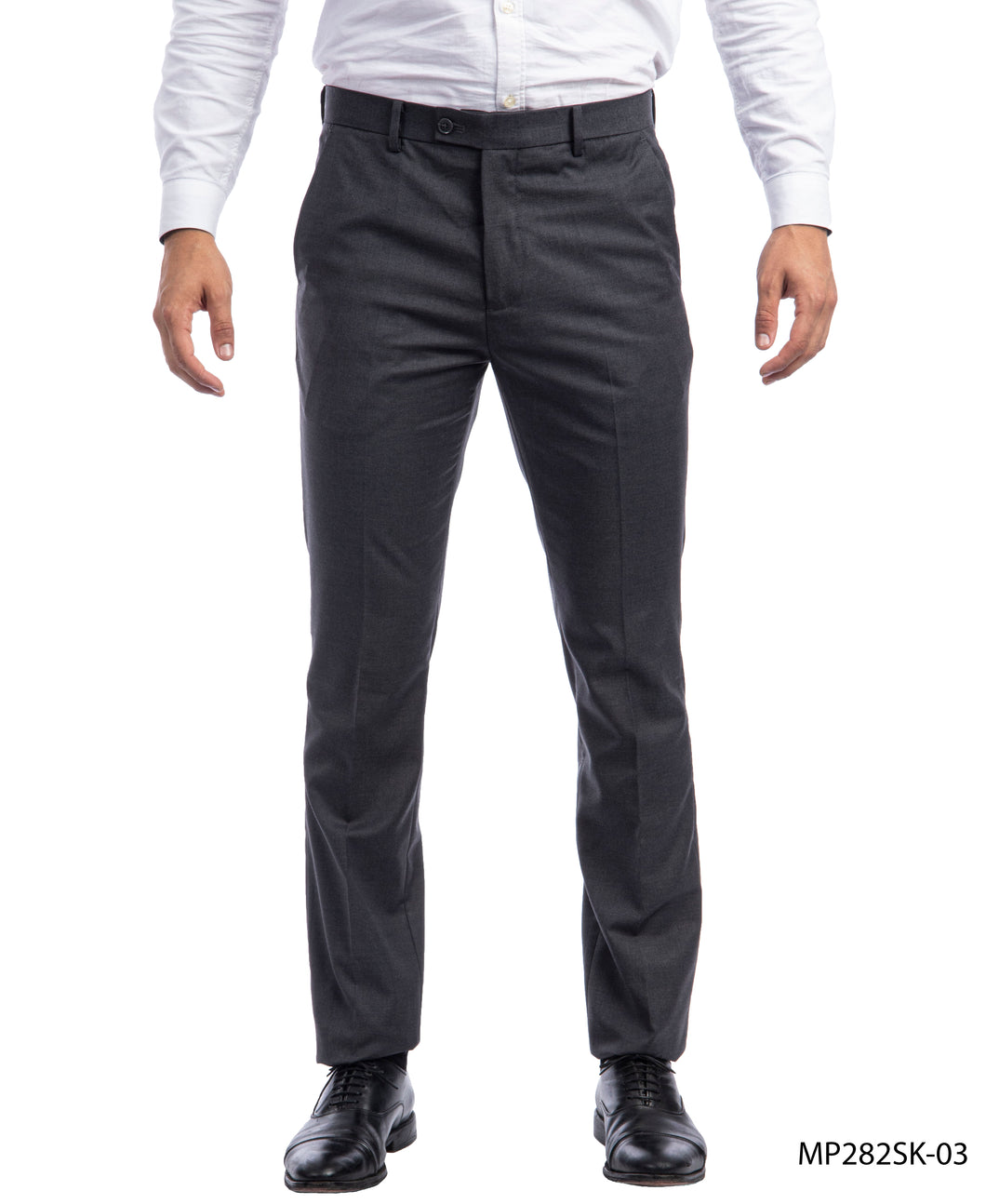 Men's Sean Alexander Performance Stretch Charcoal Dress Pants