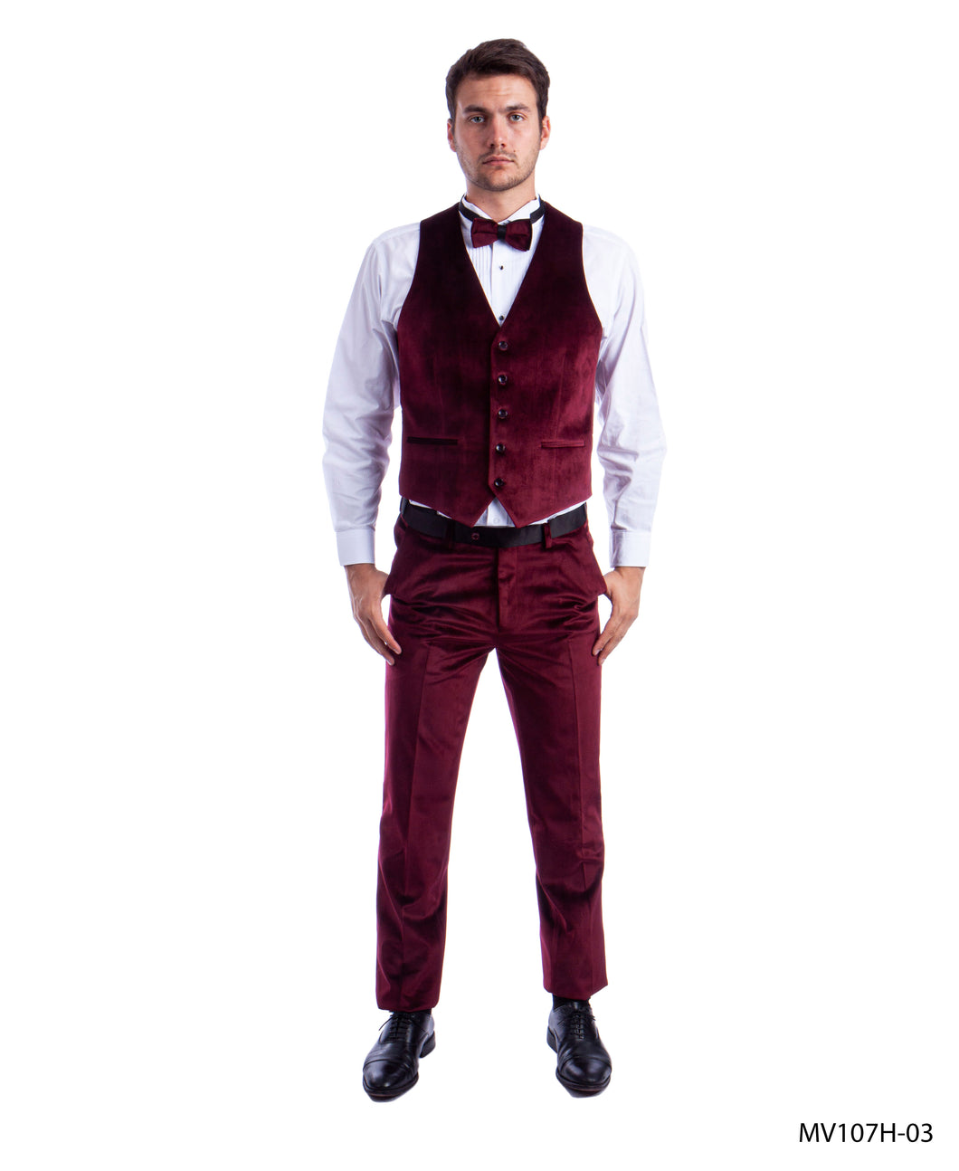 Burgundy Vest For Men Formal Suit-Vest For All Ocassions
