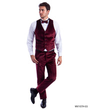 Cargar imagen en el visor de la galería, Burgundy Vest For Men Formal Suit-Vest For All Ocassions