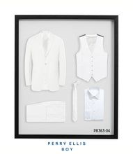 Cargar imagen en el visor de la galería, Perry Ellis Boy&#39;s White 5-Piece Suit Set