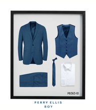 Cargar imagen en el visor de la galería, Perry Ellis Boy&#39;s Indigo 5-Piece Suit Set
