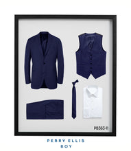Cargar imagen en el visor de la galería, Perry Ellis Boy&#39;s Navy 5-Piece Suit Set