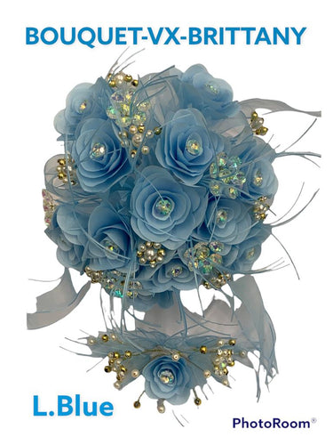Bouquet - XV Brittany - Light Blue