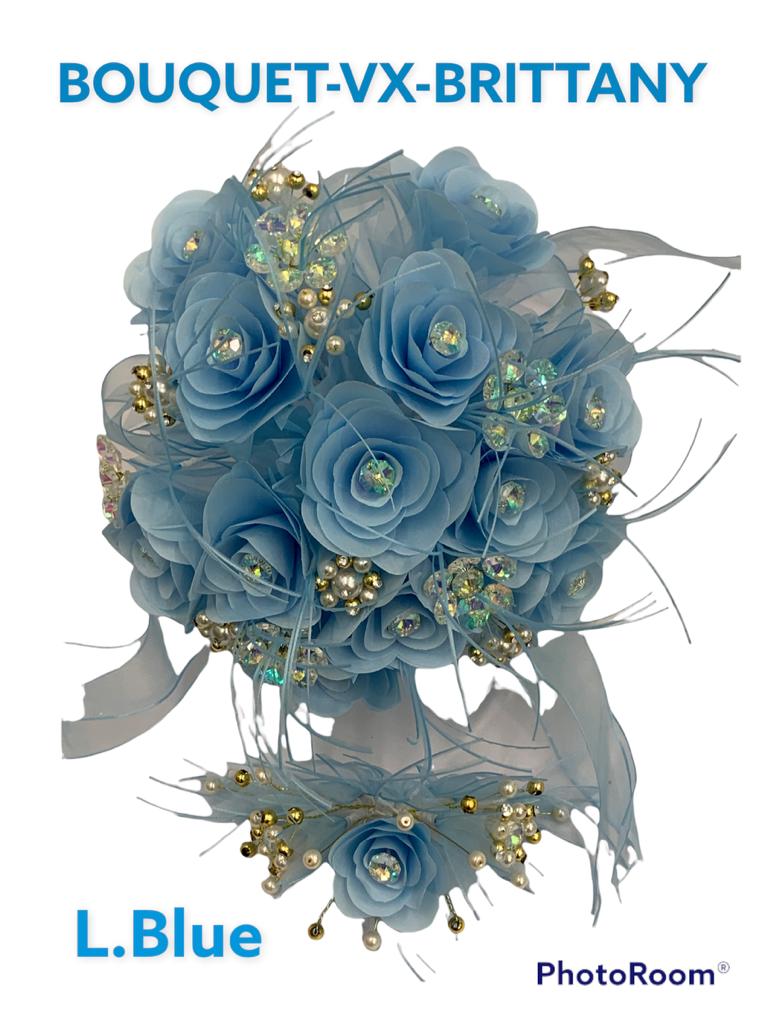 Bouquet - XV Brittany - Light Blue