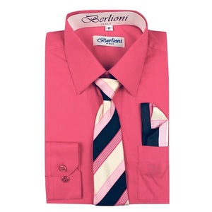 Boy's Slim Fit Dress Shirts (B700)