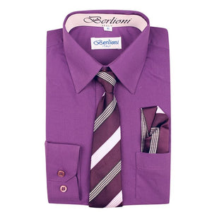 Boy's Slim Fit Dress Shirts (B700)