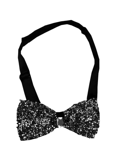 Men Sparkling Diamante Crystal Rhinestone Bowtie