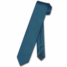 Cargar imagen en el visor de la galería, Men&#39;s Satin Slim Neckties