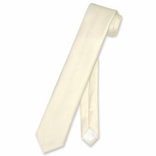 Cargar imagen en el visor de la galería, Men&#39;s Satin Slim Neckties