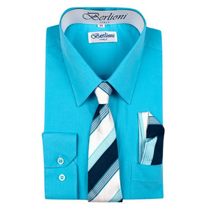 Boy's Slim Fit Dress Shirts (B700)