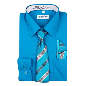 Boy's Slim Fit Dress Shirts (B700)